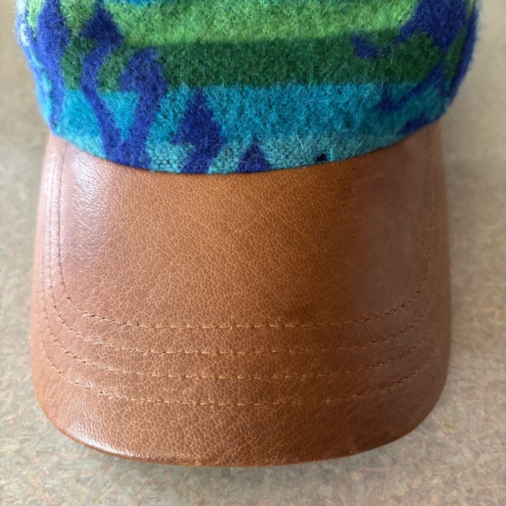 Pendleton Five Panel Preppy Outdoor Leather Bill … - image 3